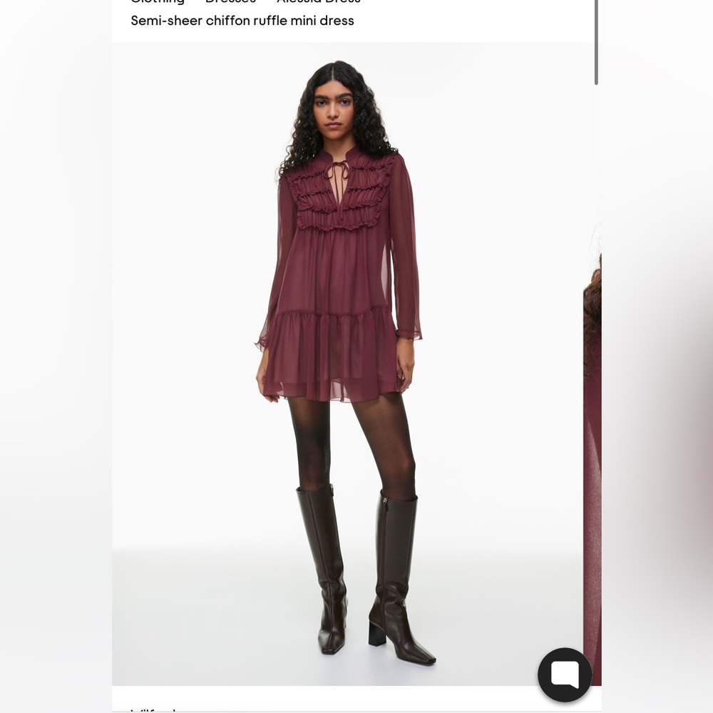 NWT Wilfred Alessia dress size 2XS